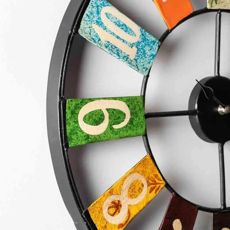 Decoupage Wall Clock media 4