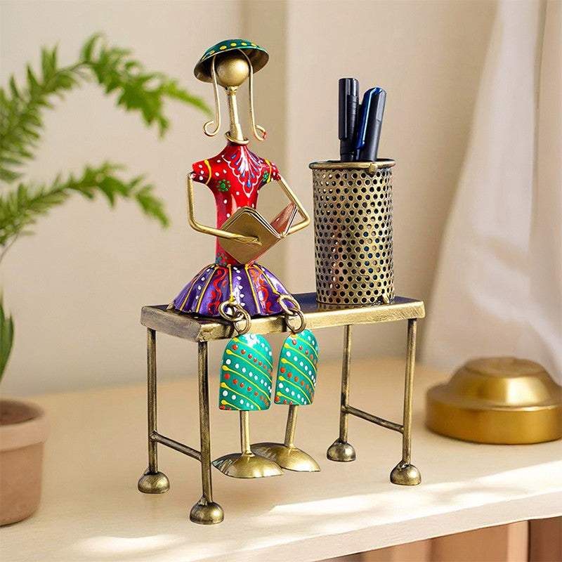 Rural Lady Stationary Stand media 4