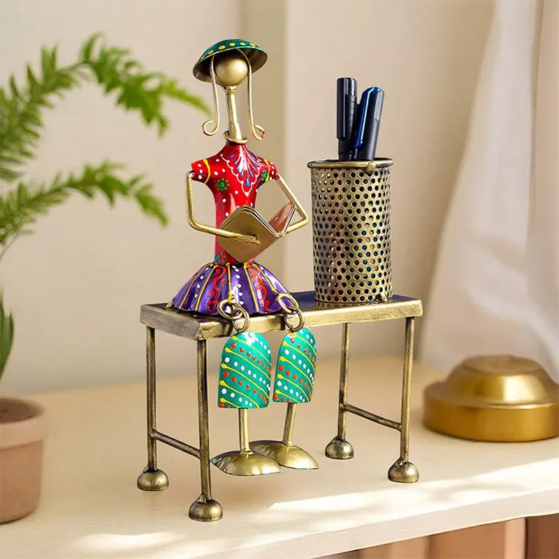Rural Lady Stationary Stand media 4