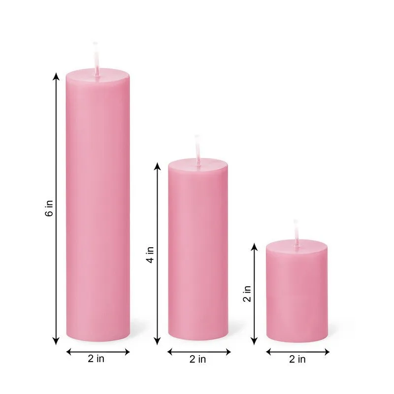 EternaGlow Handcrafted Luxury Candle (Pink) - Set Of Three media 10