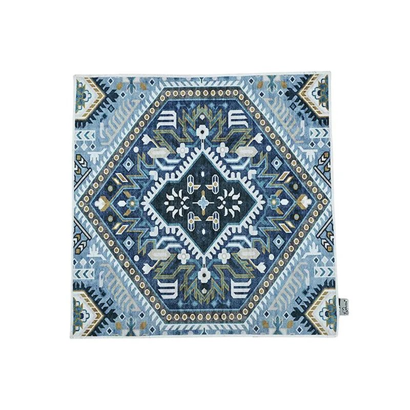 Iman Grace Prayer Mat (Blue) - 550 GSM media 3