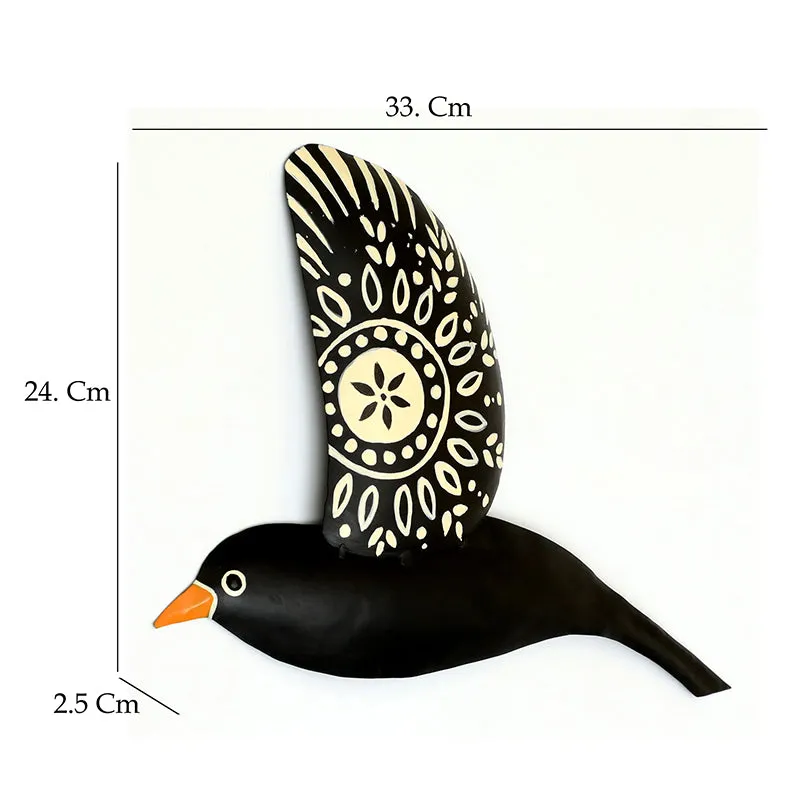 Patterned Flight Metal Wall Accent media 5