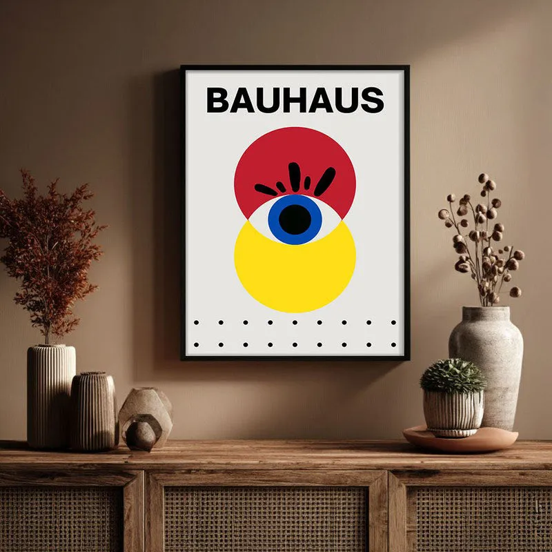 The Eye Archival Canvas Wall Art - Black Frame media 3