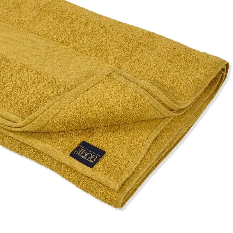 Monte Carlo Dry Nest Pure Cotton Bath Towel - Yellow media 6