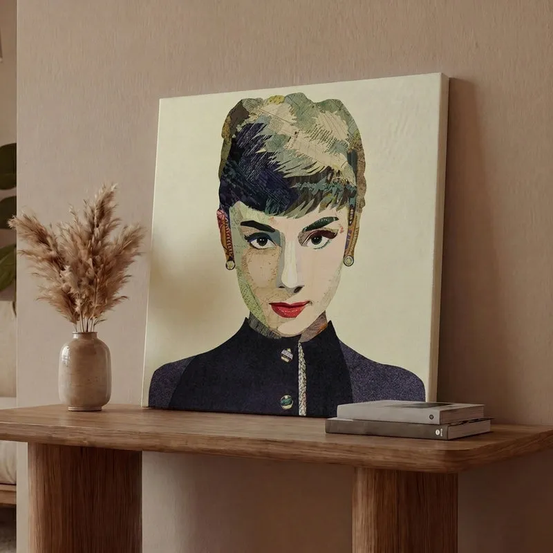 Cine Audrey Canvas Wall Painting media 1