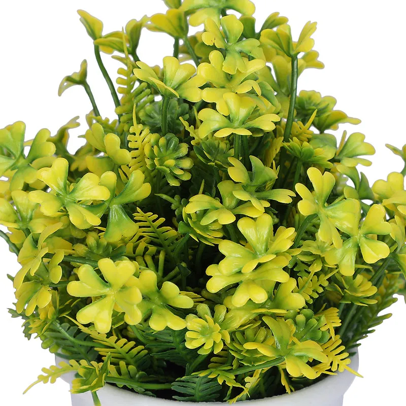 Belka Artificial Plant With Black Plastic Pot - Set Of Two media 3