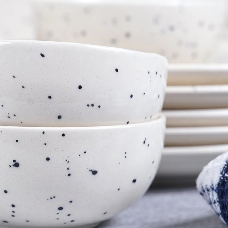 Speckle Ceramic Dinner Set - 20 Piece Set media 3