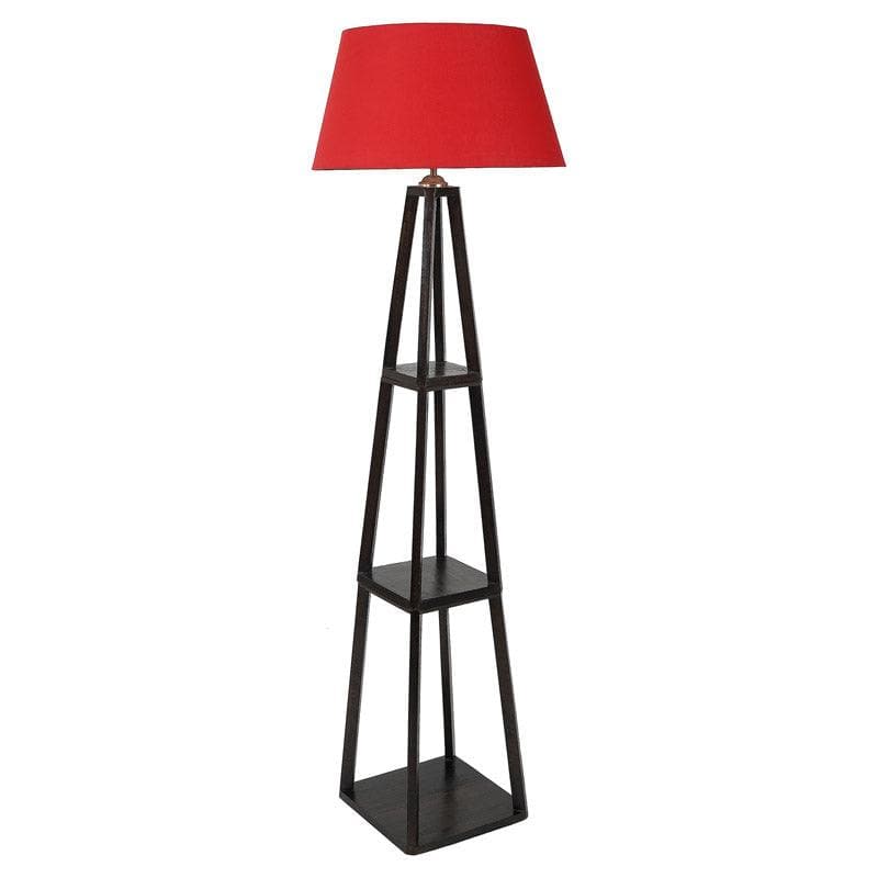 Seasa Wistera Floor Lamp With Shelf - Crimson image 4