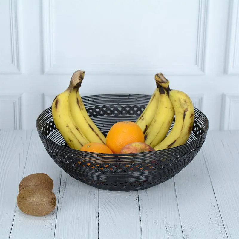 Belvo Fruit Basket - Black media 1