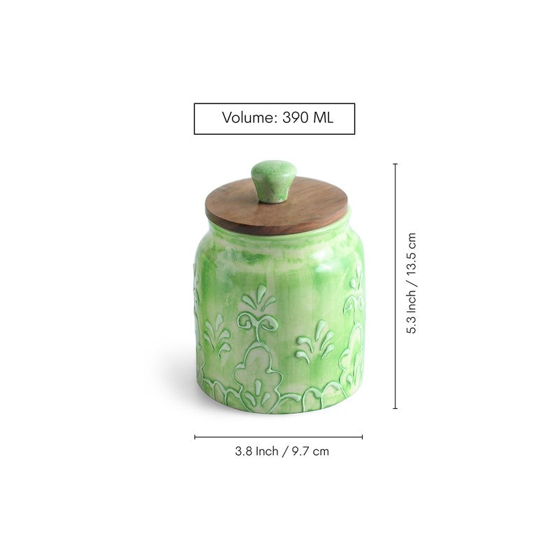 Green Keepers Jars (390 mL Each) - Set Of Two media 7