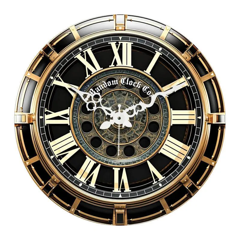 Pyper Retro 3D Printed MDF Wall Clock media 4