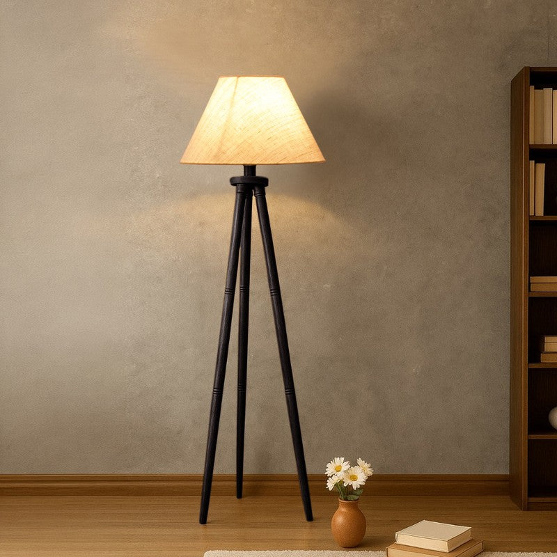TriElite Conical Floor Lamp (OffWhite)