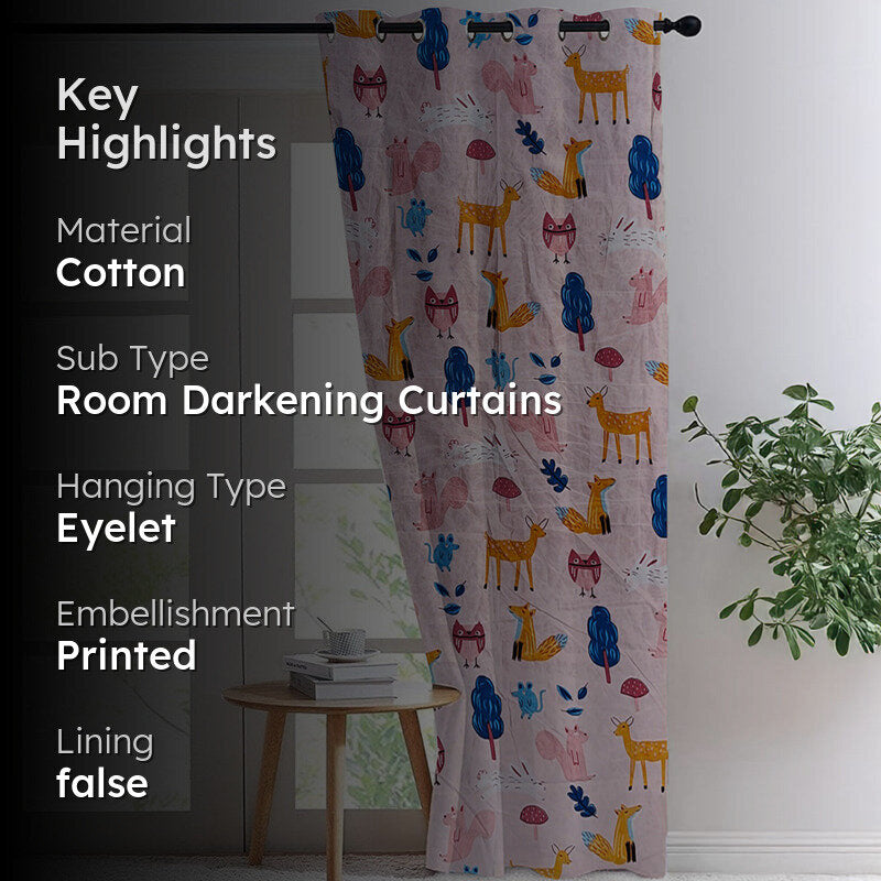 Owlette Room Darkening Curtain media 2