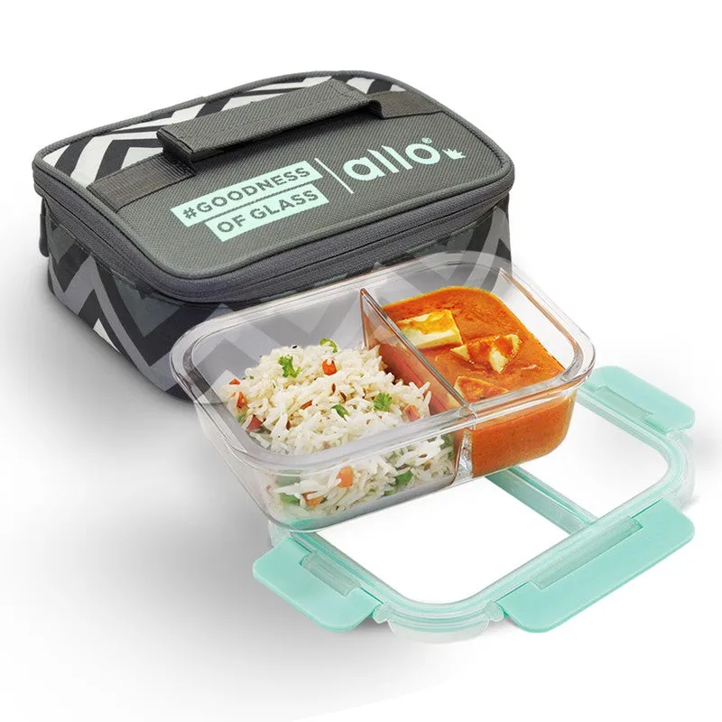 Morsel Leak Proof Glass Lunch Box - 580 ML - 4