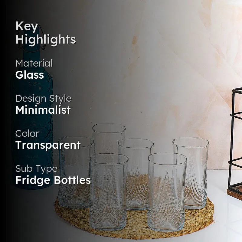Rafferty 1000 mL Water Bottle With 300 mL Glasses - Seven Piece Set media 2