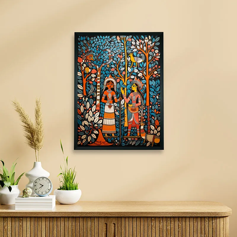 Holy Feminine Gather Canvas Wall Art media 1