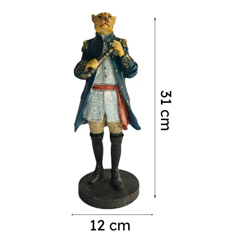 Royal Cheetah Showpiece - 10