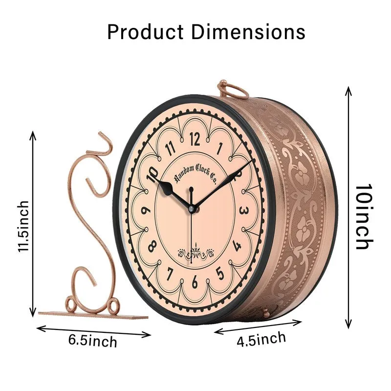 Brassford Double Sided Wall Clock media 8