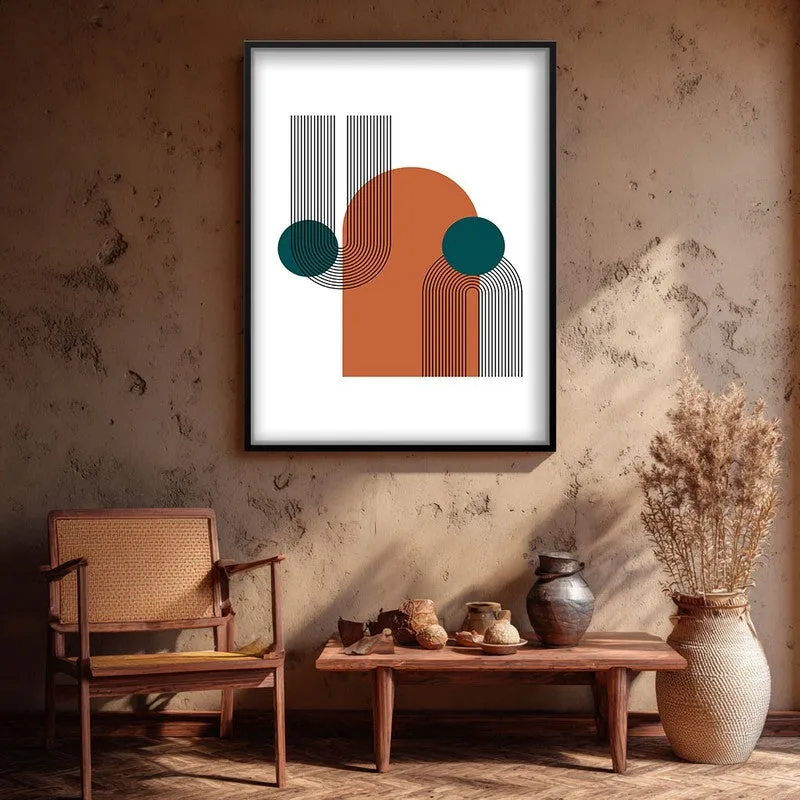 Zenith Canvas Wall Painting With Black Frame media 5