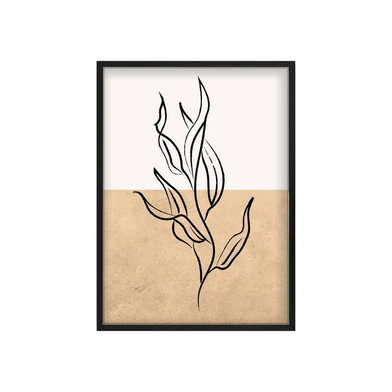 Verdantine Canvas Wall Painting With Black Frame media 3