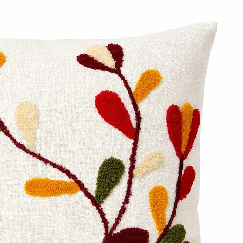 Tufted Bloom Cotton Cushion Cover media 6