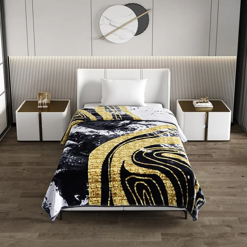 Monte Carlo Golden Mosaic Blanket - 950 GSM media 3