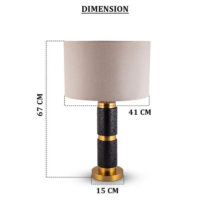 AarviDecor Langford Decorative Fabric Table Lamp media 7