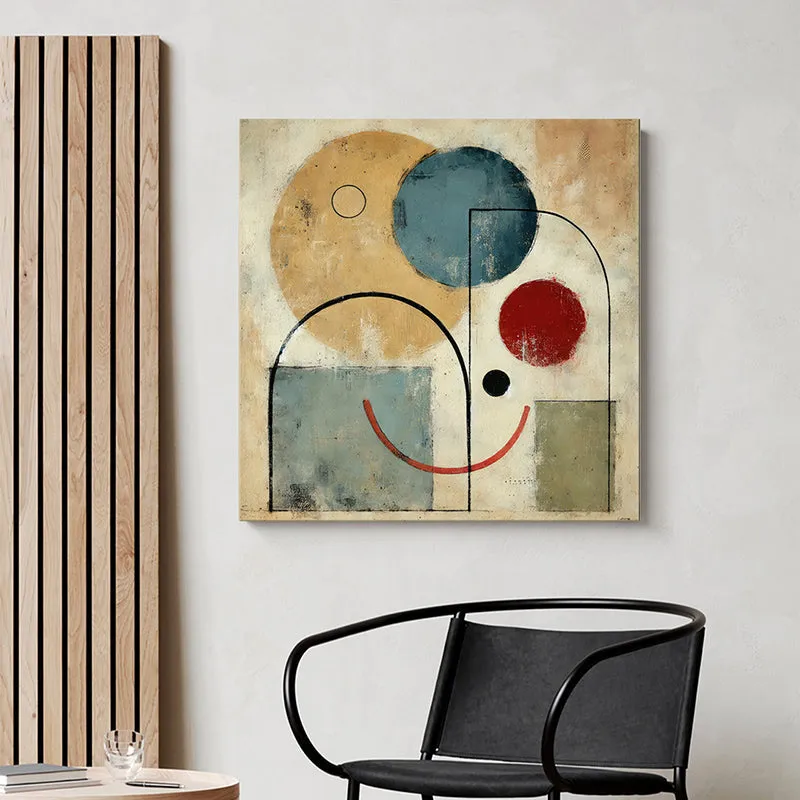 Boho Mid-century Wall Painting media 1