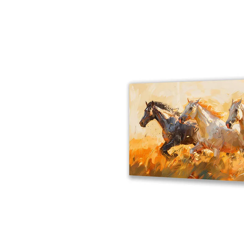Galloping Triad Wall Art media 4