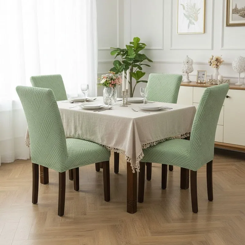 Rivexa Soft Chair Cover (Green) - Set Of Four media 1