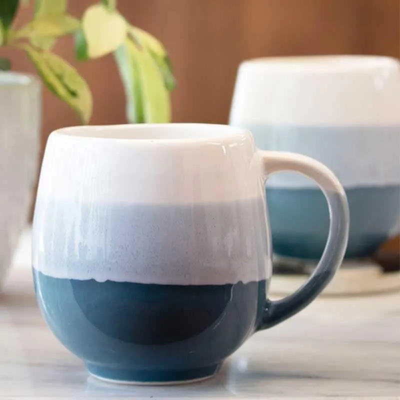 Wave Stoneware Coffee Mug (440 mL) media 1