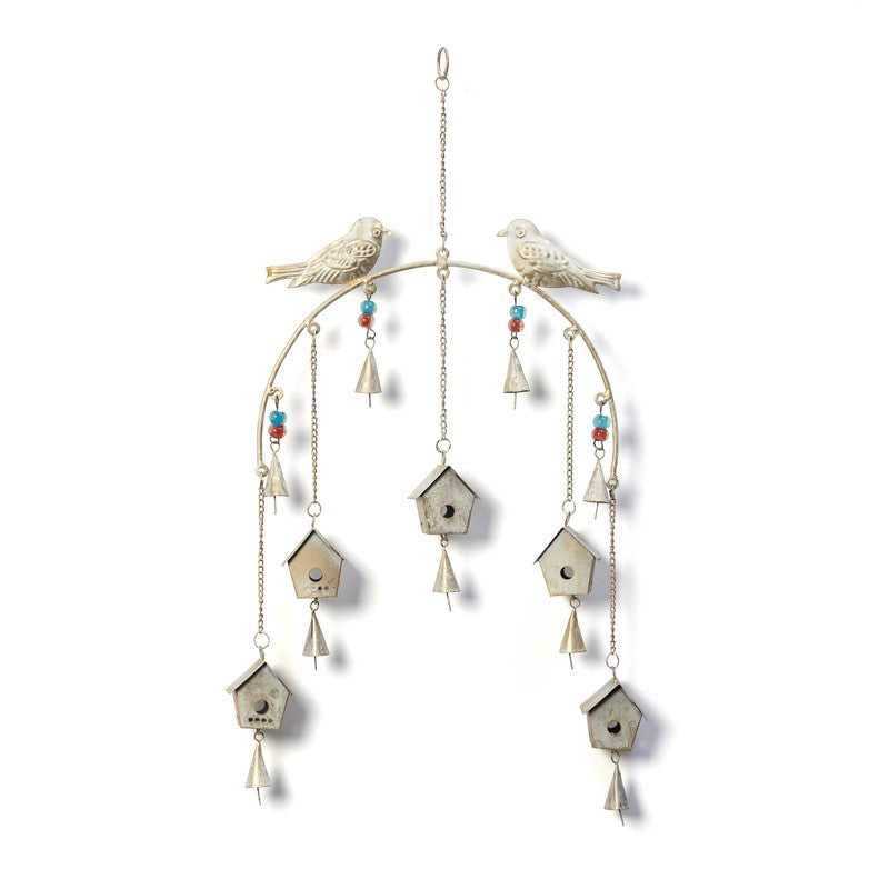 Eternal Aum Windchimes - White media 3
