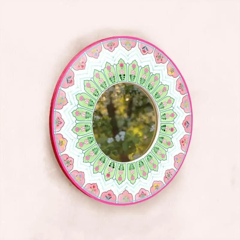 Vena Designer Handpainted Mirror media 6
