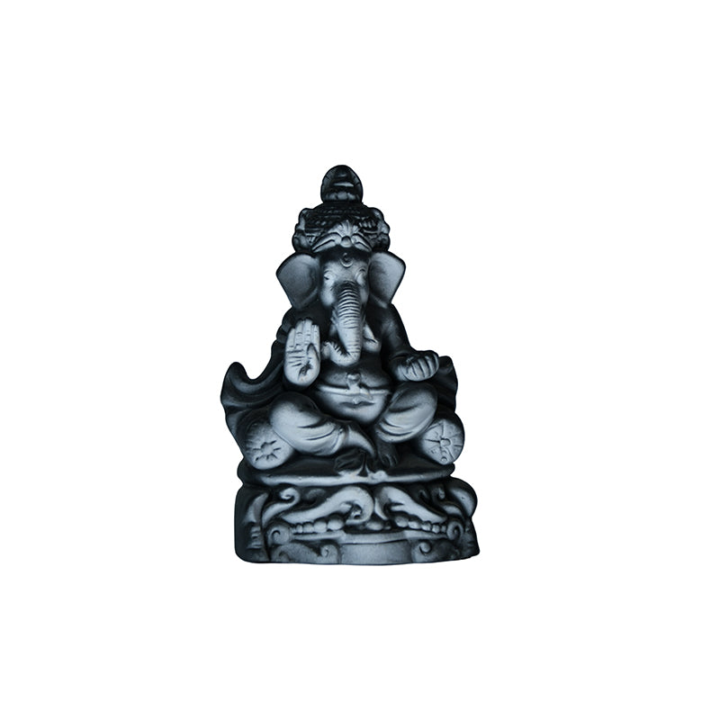 Mukti Ganesha Terracotta Idol media 3