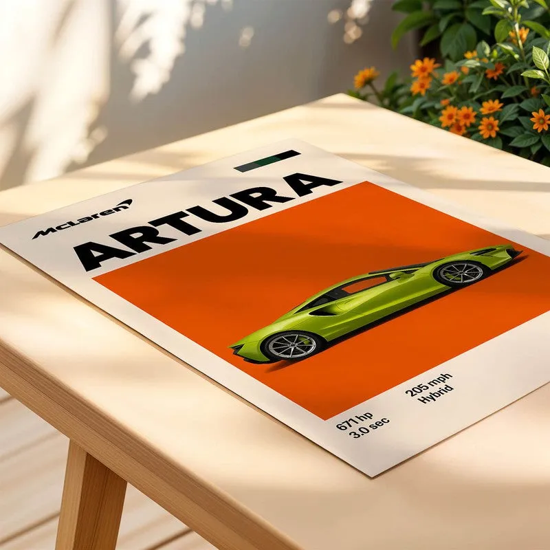 Artura Speedster Wall Poster media 4