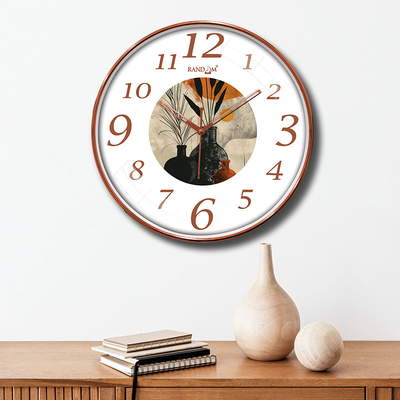 Rust & Rhythm Analog Wall Clock