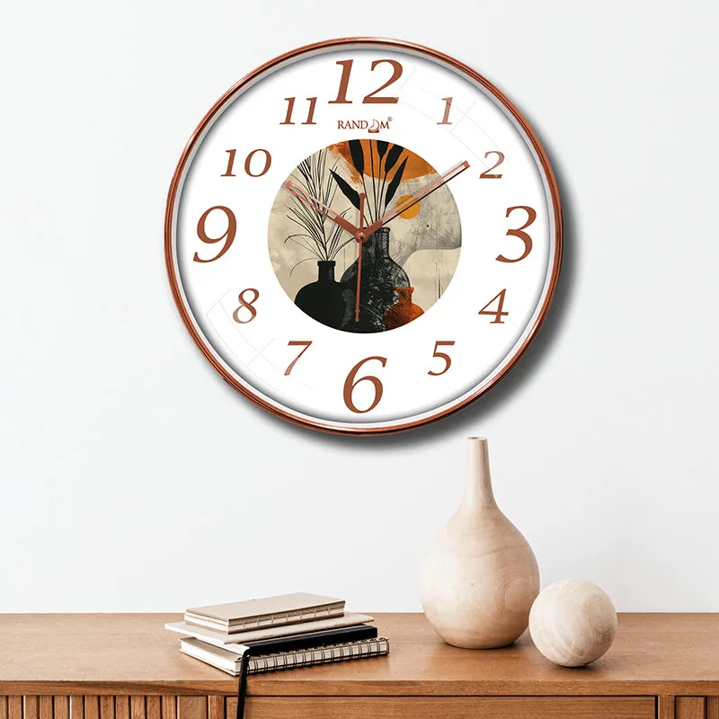 Rust & Rhythm Analog Wall Clock media 1