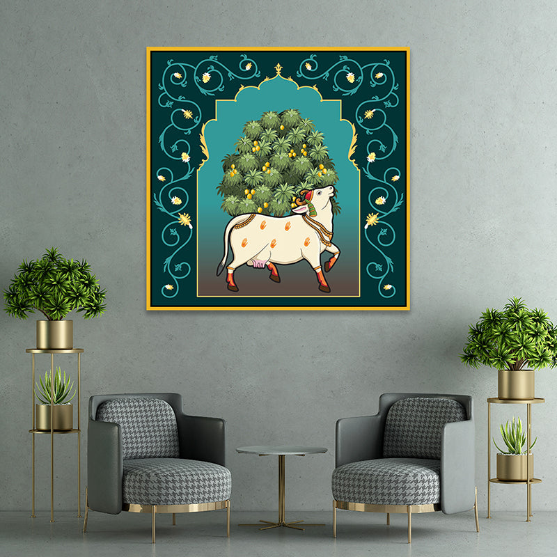 Cow In Grove
