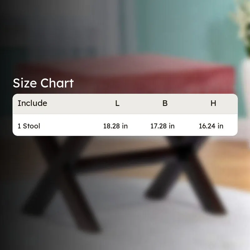 Kavex Sheesham Wooden Bench - Pink media 11