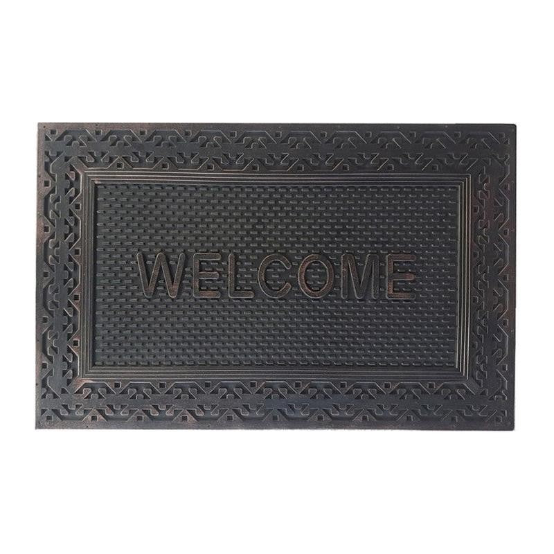 Xilo Abstract Rubber Door Mats - Black media 7