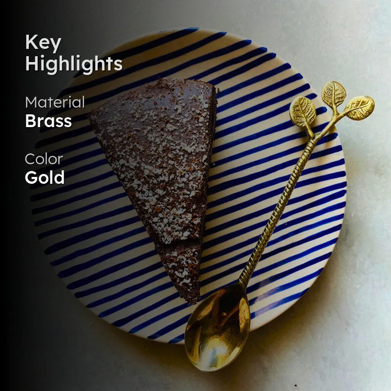 Foliage Brass Spoon media 2
