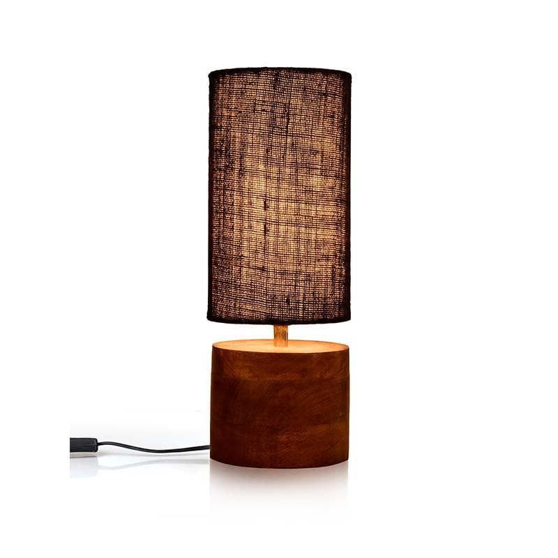 Black Magic Fabric Table Lamp - Black media 6