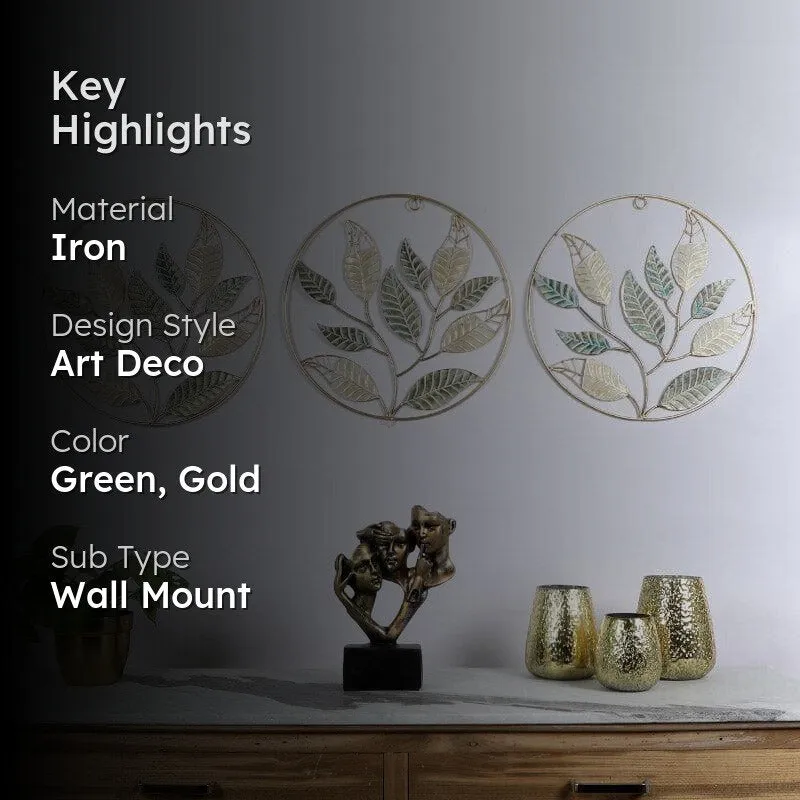 Pristine Planta Iron Wall Accent - Set Of Three media 2