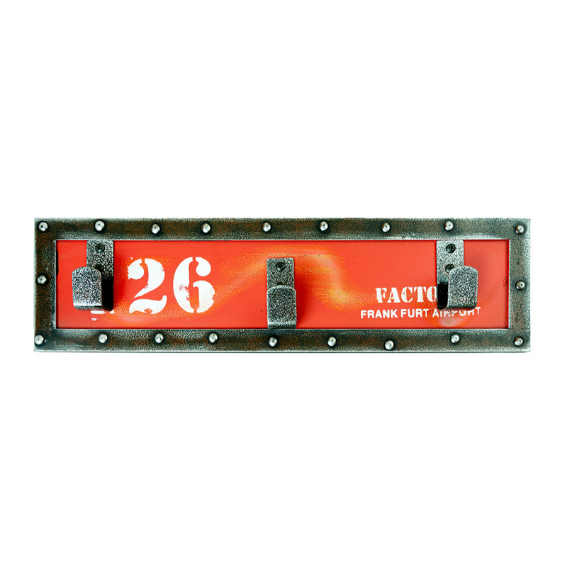 Route Grip Wood Wall Hook - Red media 3