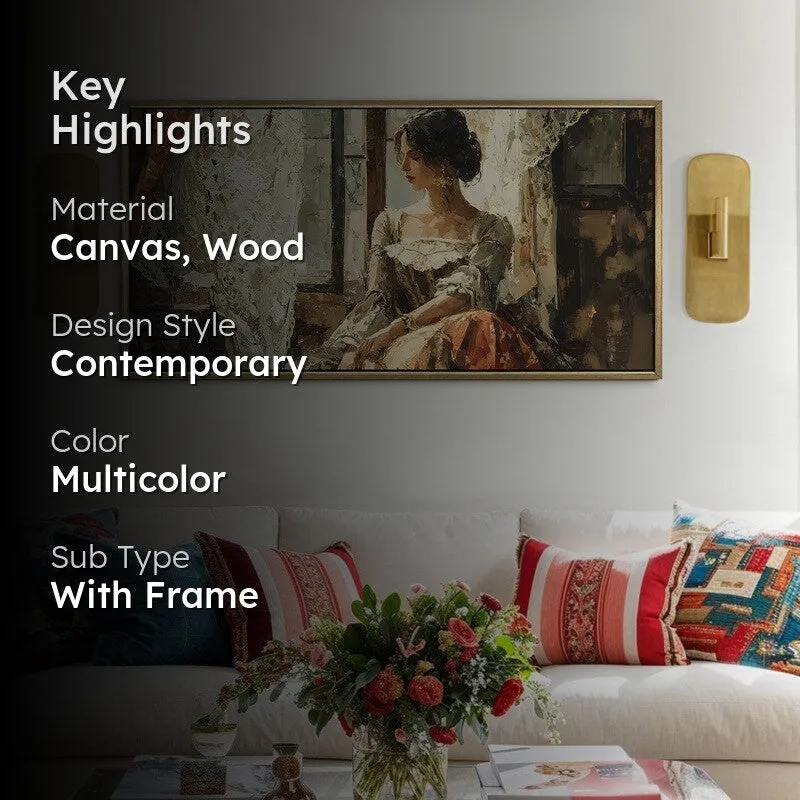 Windowhush Canvas Wall Painting With Frame media 2