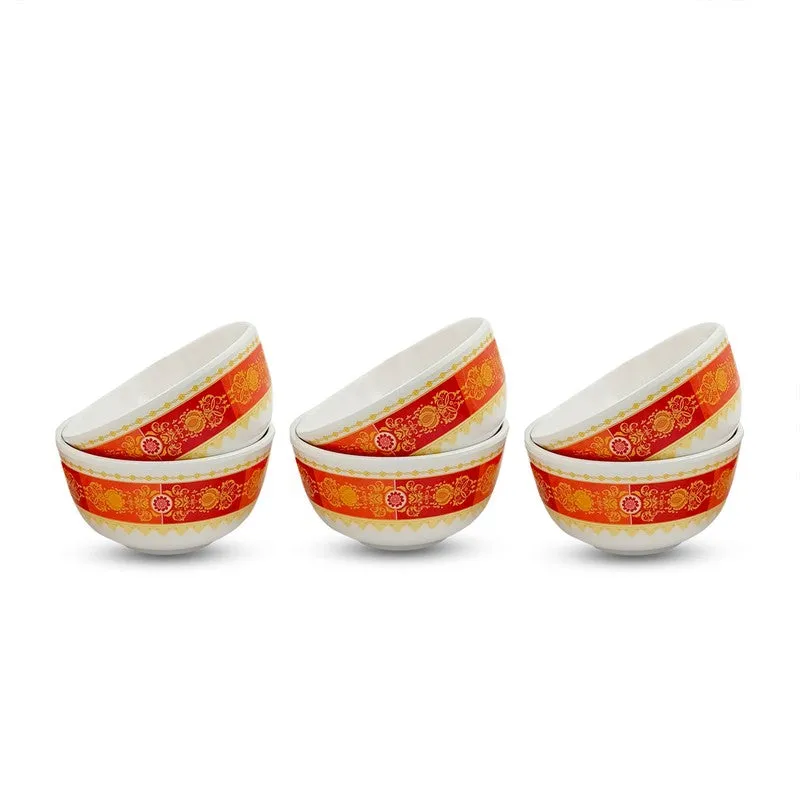 Goldhill Melamine Snack Bowls (200 mL Each) - Set of Six media 8