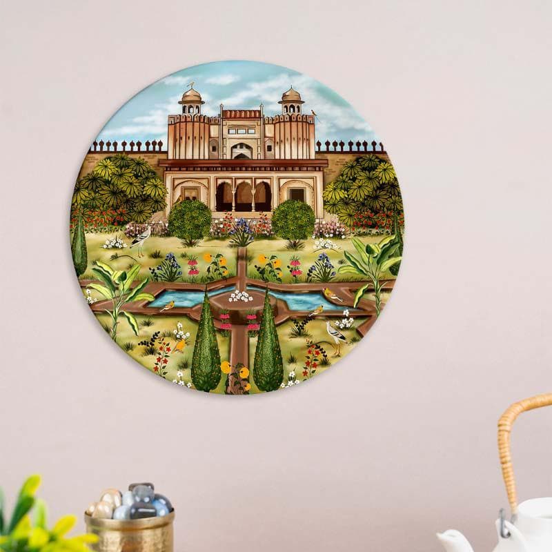 Mughal Era Garden Decorative Plates