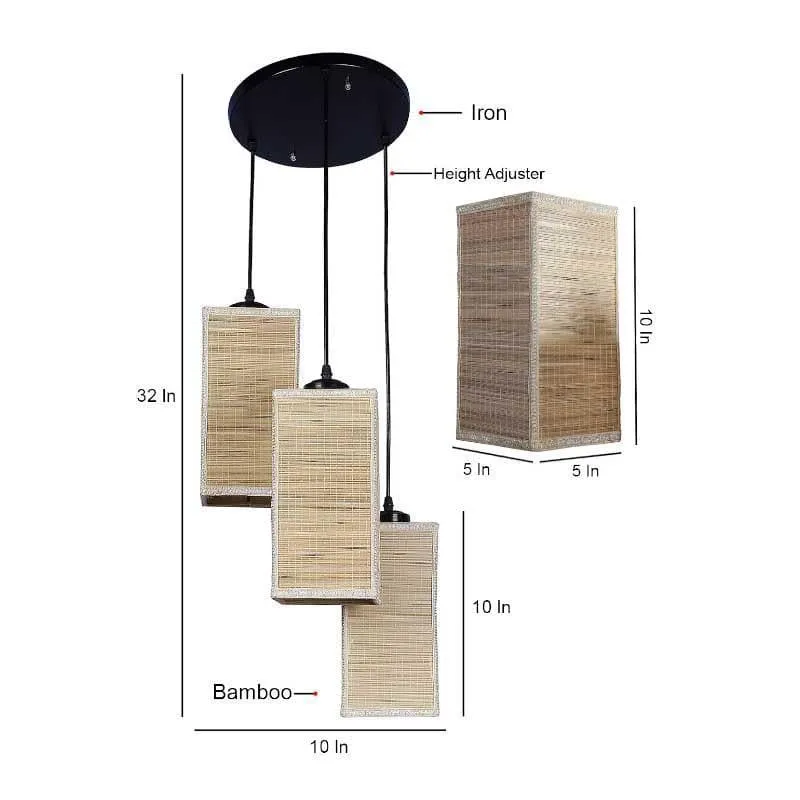 Genko Square Ceiling Lamp media 7