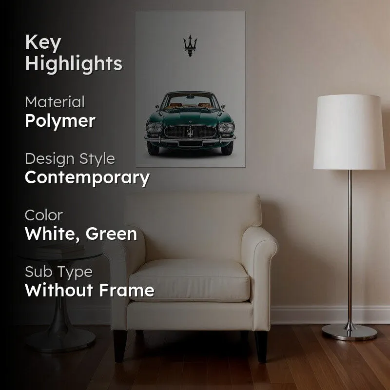 Emerald Elegance Wall Poster media 2