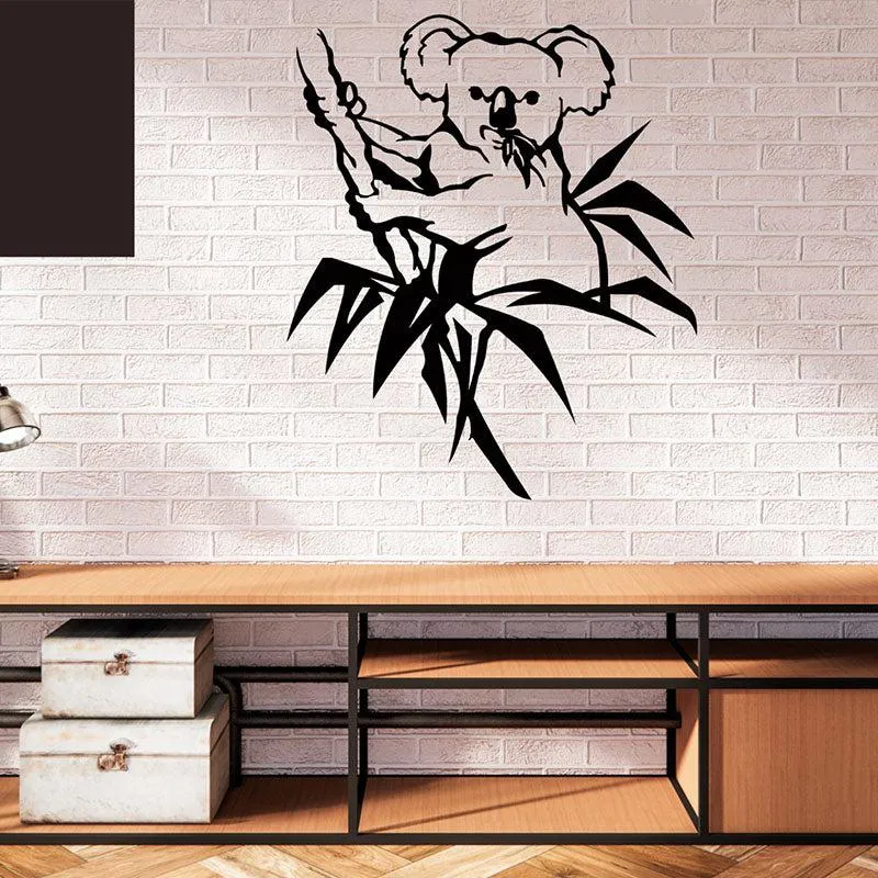 Koala Black Iron Wall Accent media 1